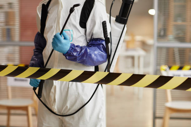 Professional Trauma Scene Cleanup technician working in Lyndhurst, VA